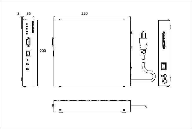 四面図